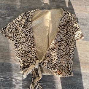 Brandy Melville Cheetah Top